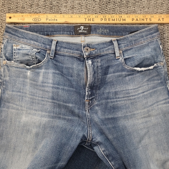 7 For All Mankind Men's Luxe Sport Adrien Jeans Size 36 - Picture 5 of 8
